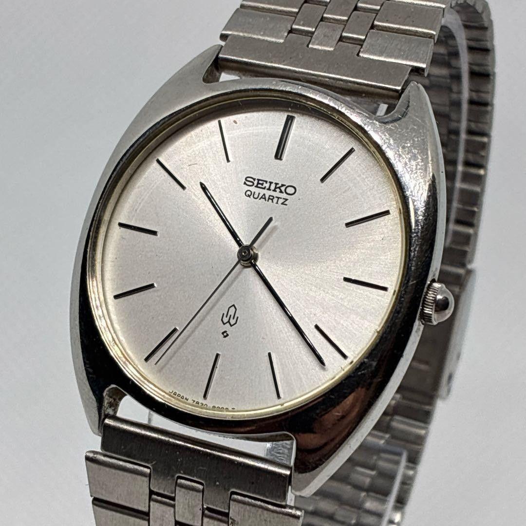 Used Good Condition Fudo Seiko Men s Watch Vintage Silver Quartz Chariot