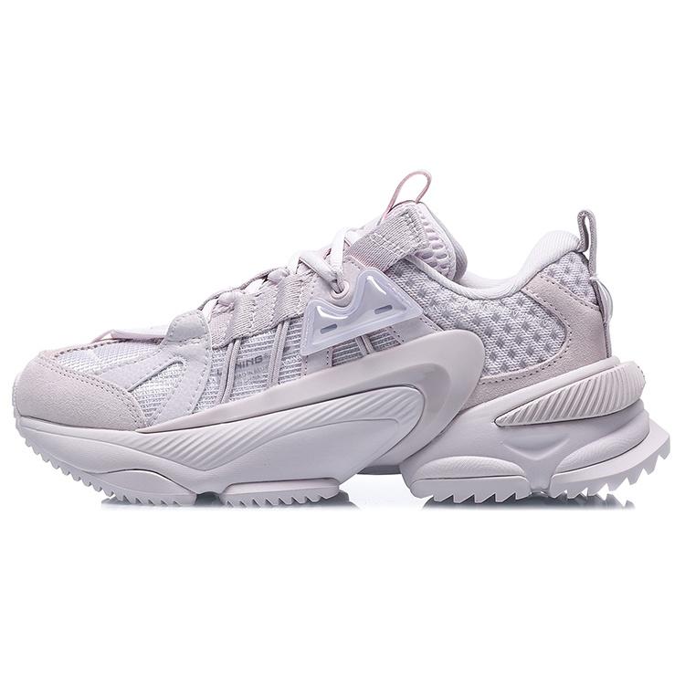 (WMNS) Li-Ning Nebula M1  Grey Pink  Women s AGCQ244-2 EU 37