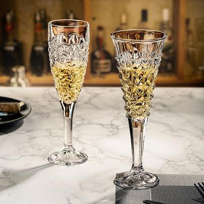High Aesthetic Cocktail Glass Lead-free Crystal Glass Bar High-end  Champagne Sweet Fruit Wine Drink