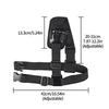 2025 New 360° Adjustable Shoulder Strap Mount-With Screw Adapter For GoPro Hero 13/12/11 Outdoor Cycling Vlogging Chest Harness