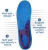 Gel Shoe Insoles Men Woman Soft Non Slip Silicone Insole Comfort Shock-absorbing Shoe Sole plantillas de gel de silicona 1Pair