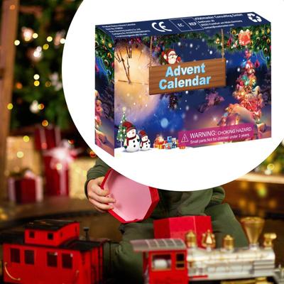 Adventní kalendář 24 dní Vánoční dekorace pro přátele Dívky Chlapce Narozeniny
