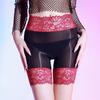 Men And Women Fully Transparent Glossy Boxer Briefs 5D Ultra-Thin Sexy Lace-Trimmed Seductive Ice Silk Stockings Boxer Briefs