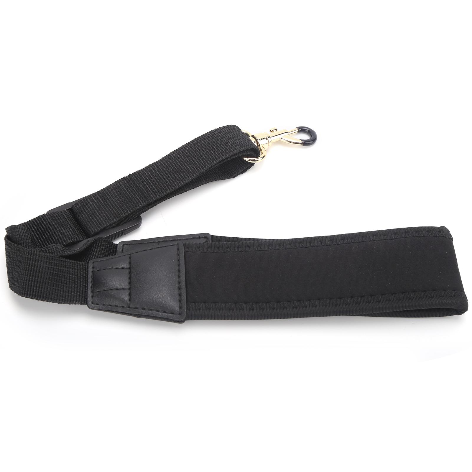 

Instrument Strap Single Shoulder Metal Hook Artificial Leather Cotton for Student Adult Child