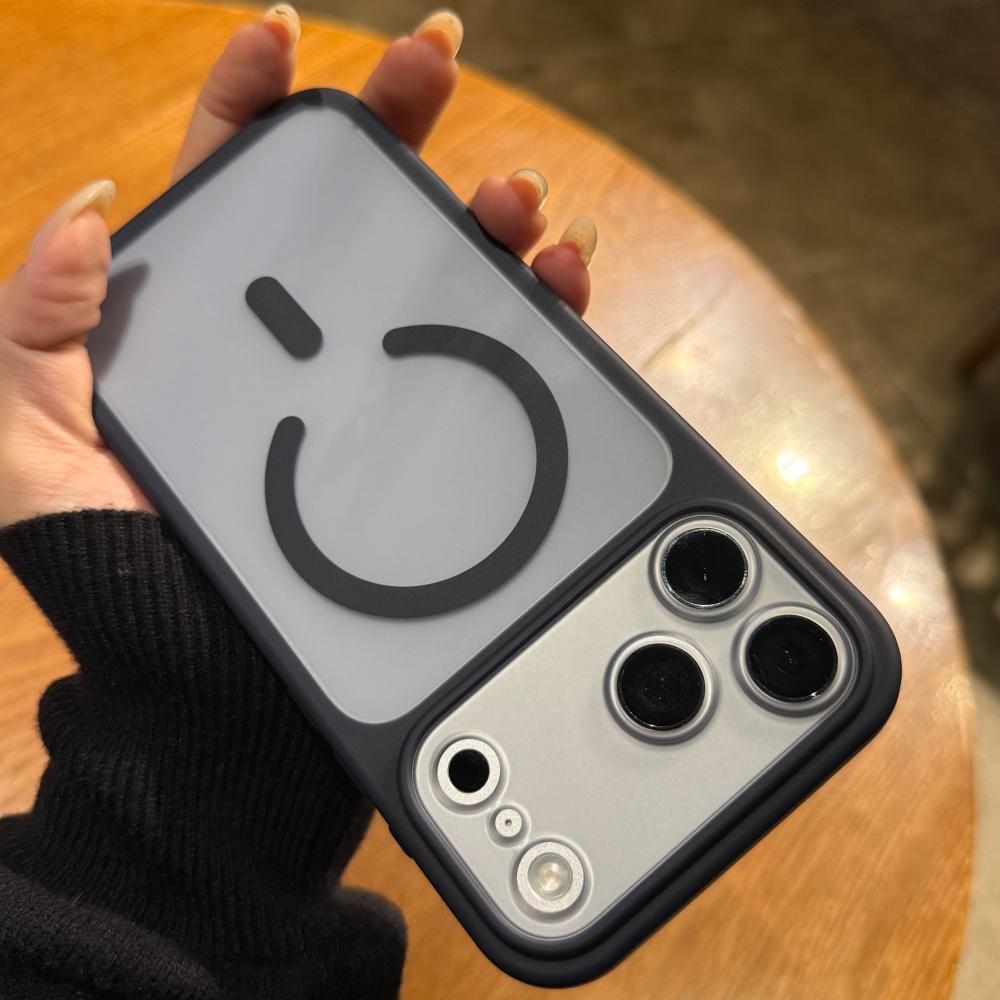 Matte Clear For Magsafe Wireless Charging Case for iPhone 17 Air 16 15 14 13 Pro Max Detachable Camera Lens Protect Shock Cover