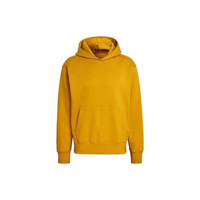 Adidas Originals Trefoil Solid Logo Embroidered Hoodie Men Hoodie Yellow HN6933