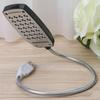 Metal Flexible Mini Reading Light Usb Charging 360 Degree Rotation High-brightness 28-led Heads Lightweight Portable Lamp For Laptop
