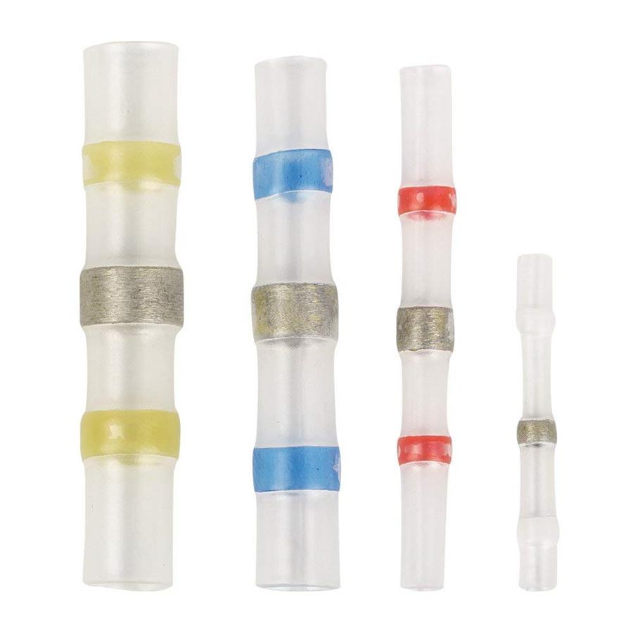 300pcs Waterproof Solder Seal Heat Shrink Wire Butt Terminal Connector Set W/Box