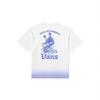 Vans Tee Ss Gradient Snake Year Zodiac Comfortable Soft Breathable Moisture Wicking Lightweight Short Sleeve T-Shirt Unisex Tops White VN000PT0WHT