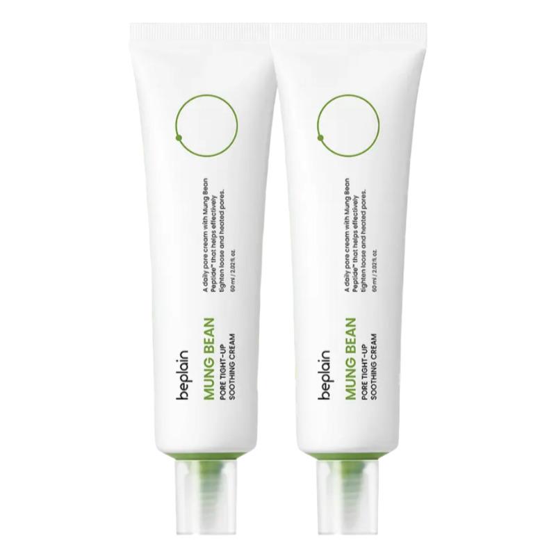 beplain Mung Bean Pore Tight Up Soothing Cream 60ml × 2