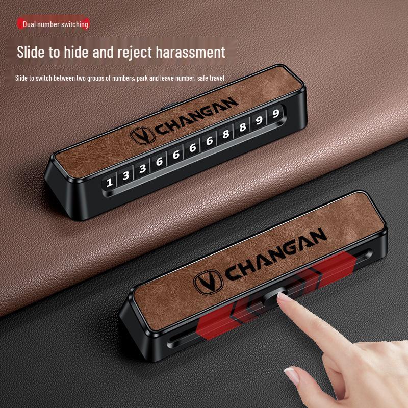 Changan CS Series Temporary Parking Plate & Car Phone Card
