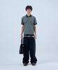 NOISE Stripe Dyed Polo Shirt - Green