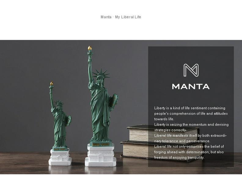 Statue of Liberty Resin Figurine for Home or Office Decor