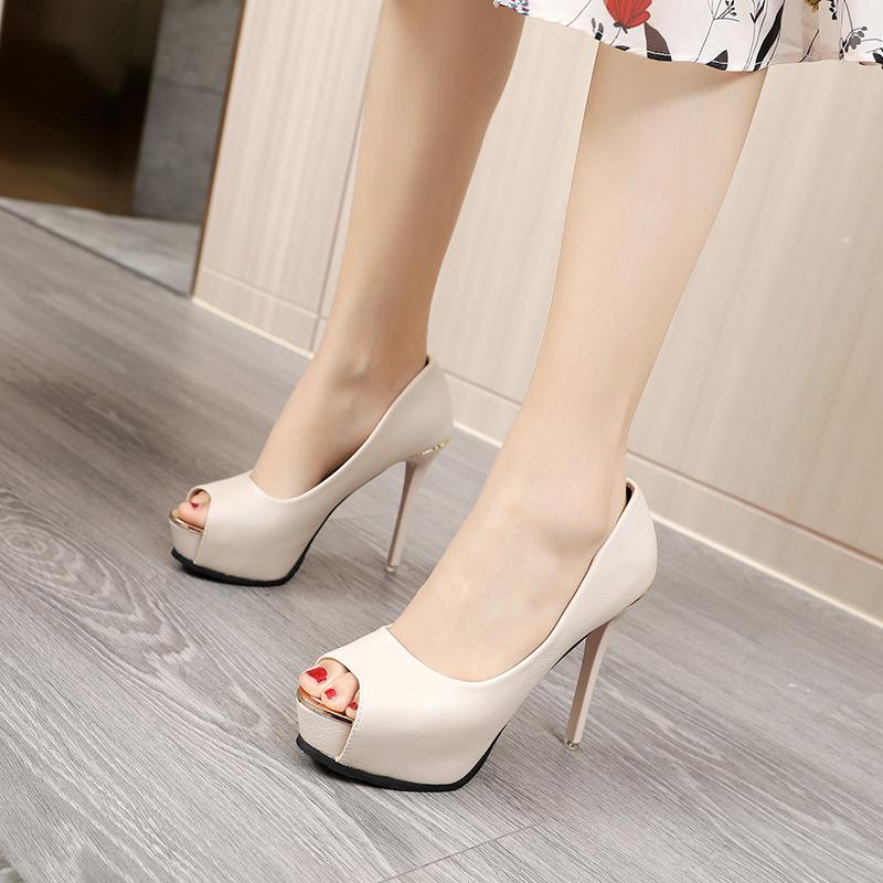 Tacones altos Charol Stiletto Single Shoes Korean Sexy Pointed Pumps Zapatos  de trabajo profesionales comprar a buen precio — entrega gratuita, reseñas  reales con fotos — Joom