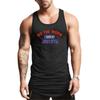 Do The Work  Summer Running Basketball Bodybuilding Fitness Cotton Breathable O-neck Printed Workout Gym Sports Mens Vest