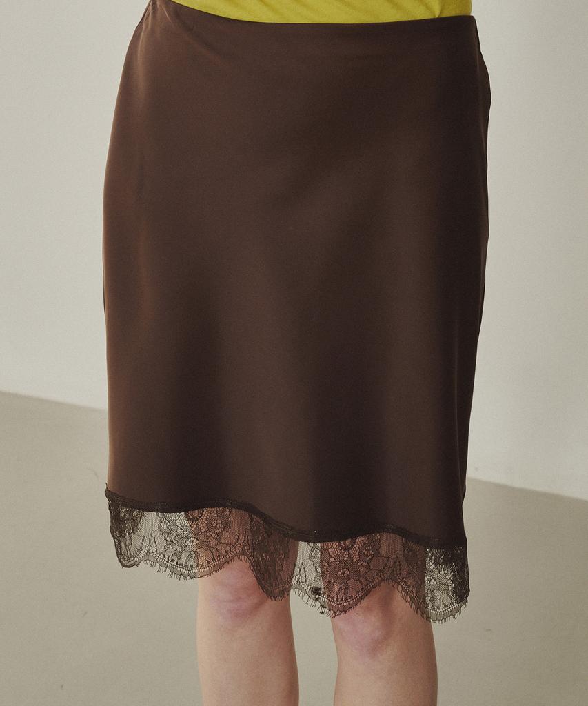 Melly And Rose Rose Lace Satin Skirt (314809)