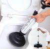 Kraftfull avloppsrensare Kolv Toalettrensare Rörläggning Handfatstäppare Luftavloppsrensare Rörrensare för Badrum Toalett