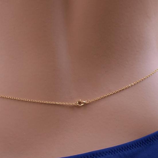 Women Crossover Star Harness Bikini Body Belly Waist Necklace Chain Jewelry