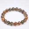 Hongchu Crystal Natural Black Gold Super Seven Bracelet  Black Titanium Crystal Super Seven Bead Bracelet