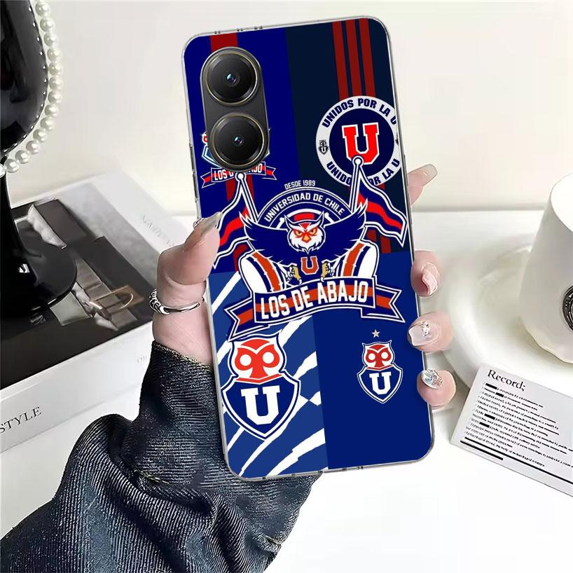 De Chile U-University Logo Soft Phone Case For Xiaomi Redmi 15C 15 13C 13 Poco X5 X6 X7 F7 Ultra M7 12C 12 10 10C 9C 9A 9T 9 Fun
