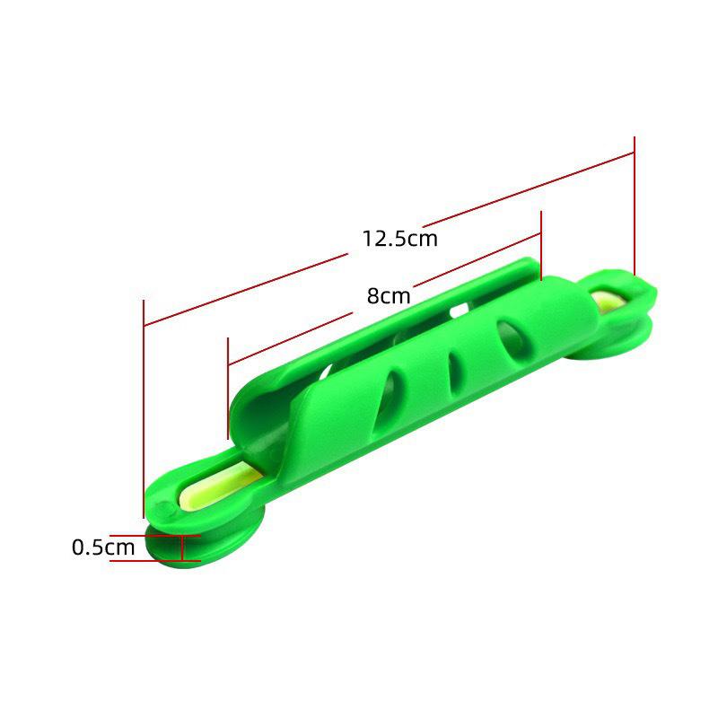 1Pcs Portable Fishing Coiling Clips Fishing Line Winding Board Plate Fishing Line Rod Spools Holder Management Tool