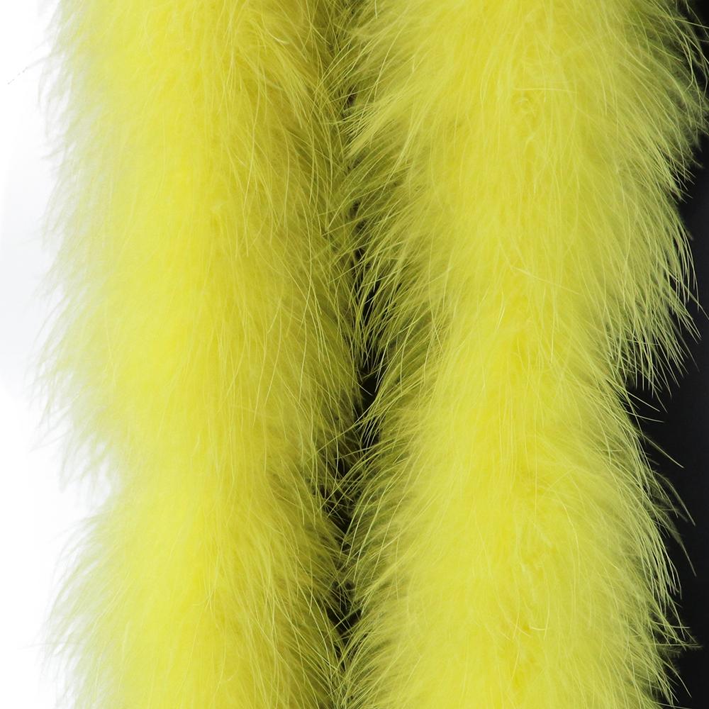 2M Fluffy Marabou Feather Boa For Crafts Wedding Party Costume Stage Decoration Fuzzy Feathers Boas Trim Stripe Diy Plume 50Gram