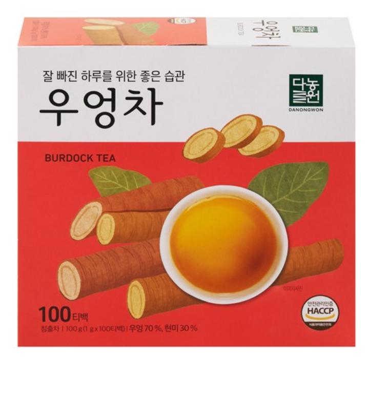 DANONGWON Burdock Tea 100 Tea Bags