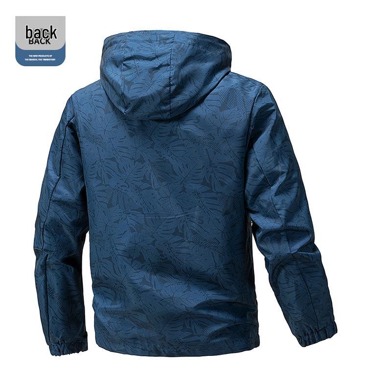 Men's Windproof Waterproof Camouflage Outdoor Jacket - Plus Size Spring/Autumn Fishing & Mountaineering Outerwear