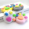 New 1Pcs Animal-shaped Kawaii Office School Supplies Cat-paw Highlighter Cute And Colorful Marker Student Key Point Marking Pen