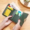 2025 Embroidered Accordion Card Holder Zipper Wallet for Women