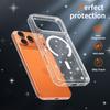 High-End Glitter Transparent Magnetic Case for Apple 16/17 Pro Max - Luxury, Lightweight, and Drop-Proof Protection