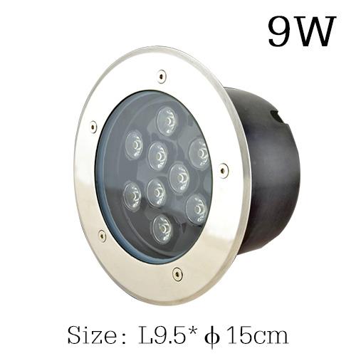 LED Underground Light 5W 10W 12W Floor Lamp Outdoor Ground Garden Square Path Buried Yard Spot Landscape IP68 AC85-265V DC12V
