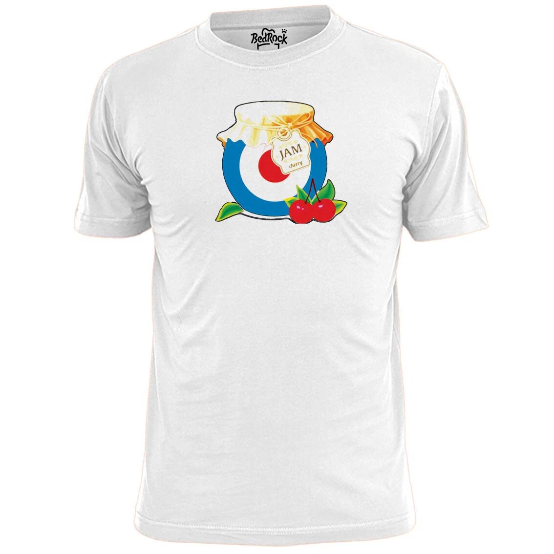 

Mens Jam Pot Target T shirt Weller Scooters S