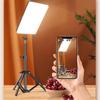 1Pc Mobile Phone Shooting Lighting Light Live Photography Special Filling Light LED Three-color Filling Light 11-inch Soft Panel Light
