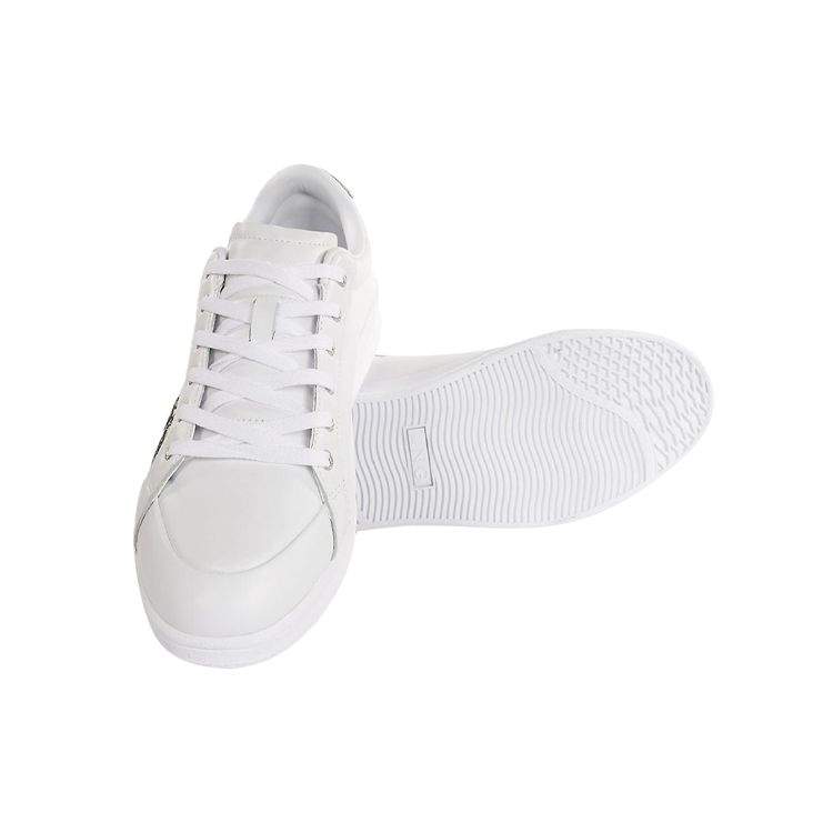 Li Ning LNG Street Fashion Casual Low Top Skate Shoes Women Sneakers White LLAN048-1