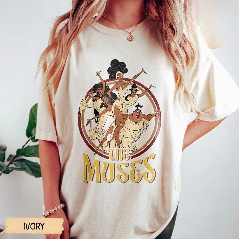 Vintage 90er Hercules Muse Bequemes Buntes Hemd Hercules 1997 Hemd für Alle Jahreszeiten Unisex und Damen