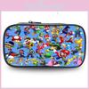 Super Mario Pencil Case Large Capacity Polyester Kids Stationery Organizer For Students