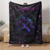 1pc Sagittarius Zodiac Sign Constellation Stars Home Decor Throw Blanket Perfect for Couch, Bed, Travel .W074