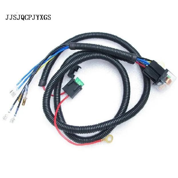 special harness horn wiring / horn modification / Car Speaker Harness snail car horn wire 2 m 12V Automobile relay