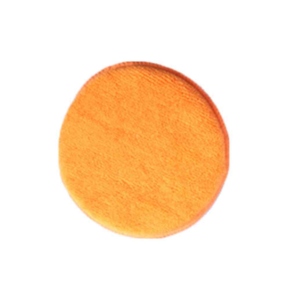 5pcs Car Waxing Polish Sponges Car Detailing Wax Applicator Pads Round Pocket Microfiber Foam Sponges Car Cleaning Tools