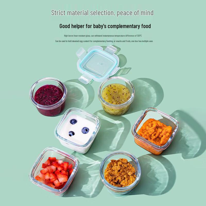 Ru Han High Borosilicate Glass Food Storage Container Set