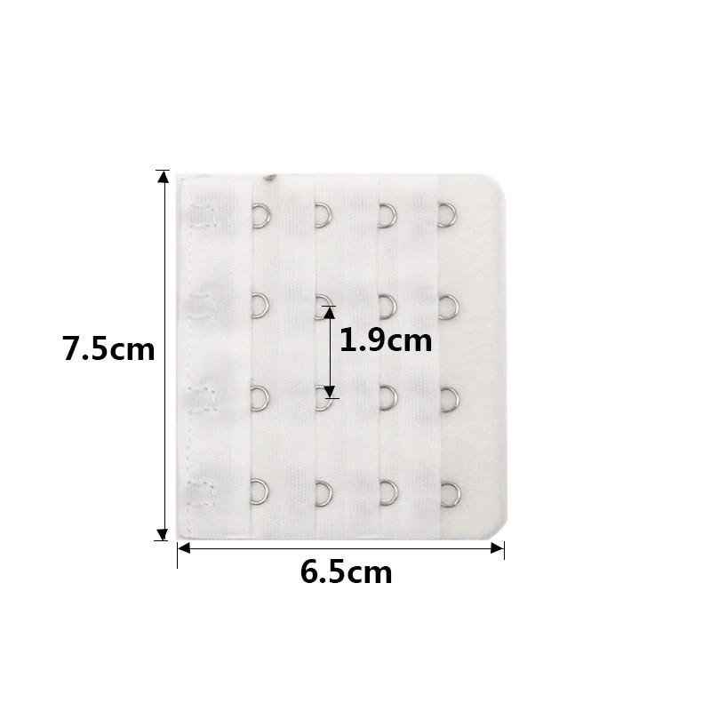 Bra Extender 4 by 4 Rows of Hooks Red