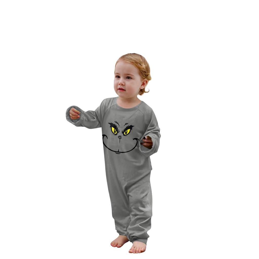 Passende Familiensets mit Weihnachtsmotiven, Langarmshirts und Hosen