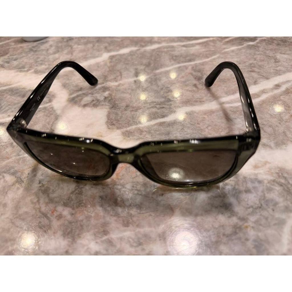 Used VALENTINO dark green cat eye sunglasses