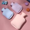 Silicone Hot Water Bottle - Macaron Colors, Large Capacity, Pour-In Design