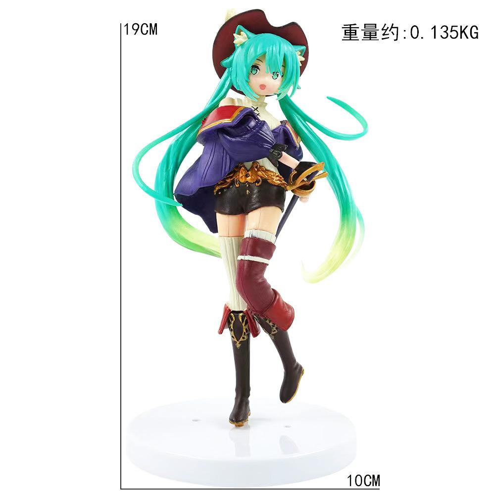 Hatsune Miku Anime Figure Collectible Doll Pvc Statue Desktop Decoration Gift For Girls Otaku Cosplay Fans Kawaii Cute Japanese