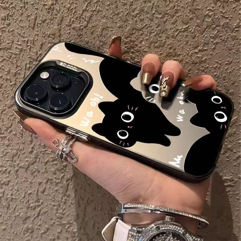 The New Trendy Cat Is Suitable for Iphone17 Mobile Phone Case Apple 15promax/14 Anti-drop 13pro12/16.
