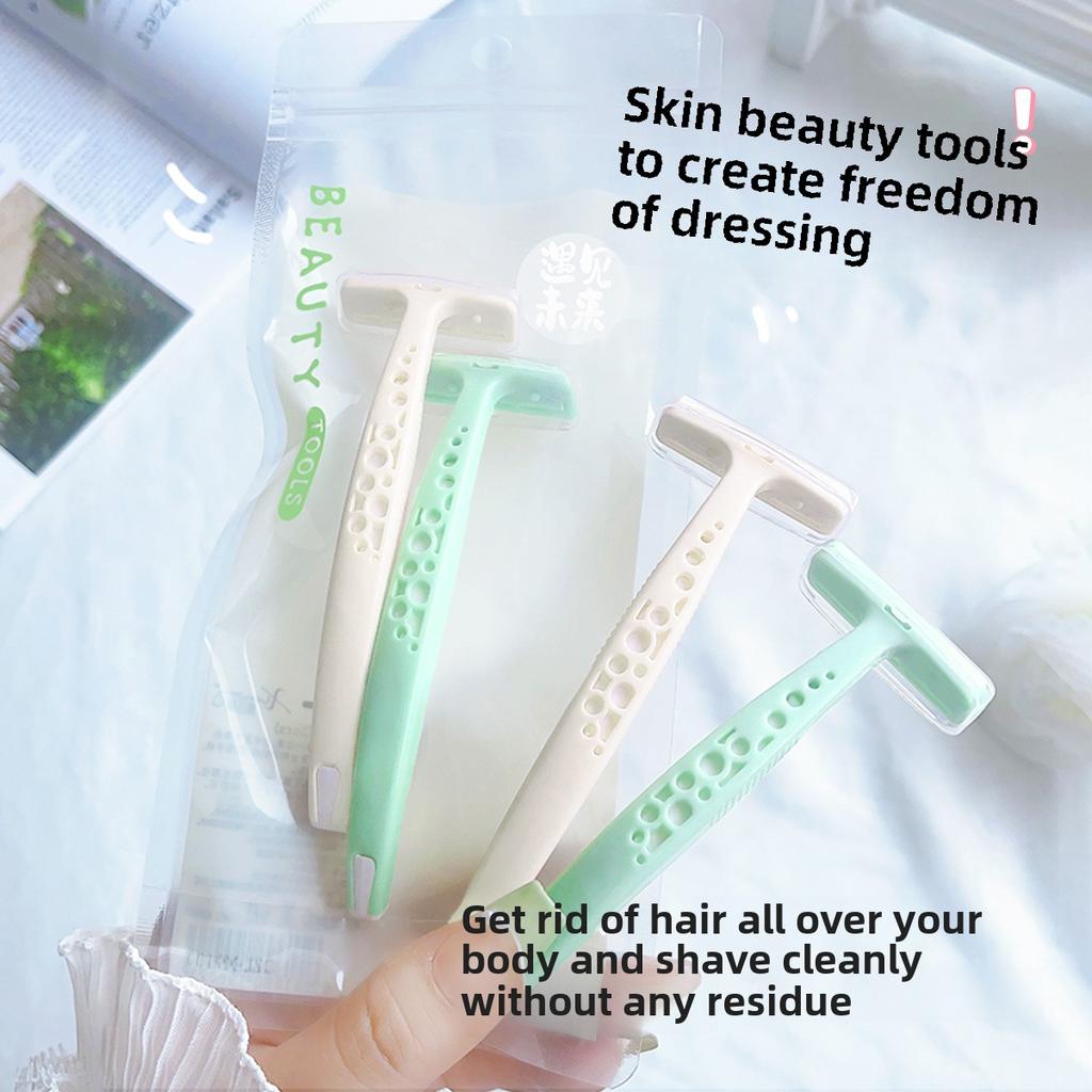 Maszynka do depilacji w kształcie litery T dla kobiet, Maszynka do golenia ciała pod pachy, nogi i okolice bikini