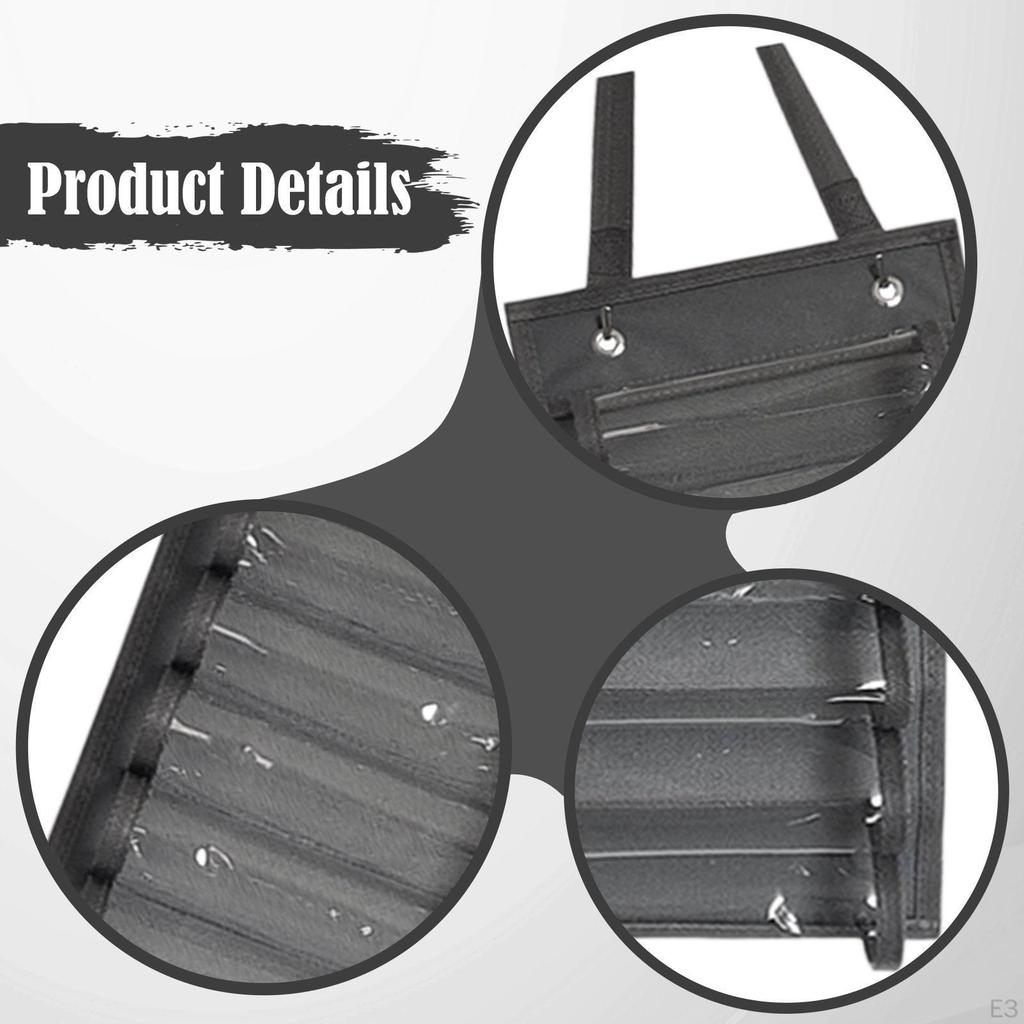 Vinyl Roll Holder 12 Compartments Closet Creative Space Saving Multipurpose Craft Storage Rack