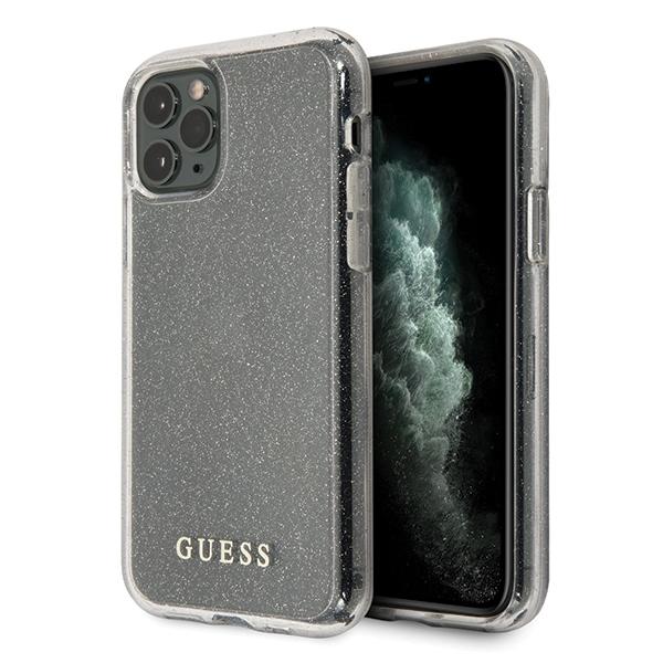 Guess Guhcn65Pcglsi Iphone 11 Pro Maxsrebrny/Silver Hard Case Glitter